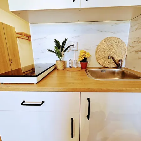 דירה Live-inn 1 Bdr View For 1-4 Guests, 20 Mins To Center, Lift, Gym, Reception, Parking, Roof Terrace, Game & Party פראג